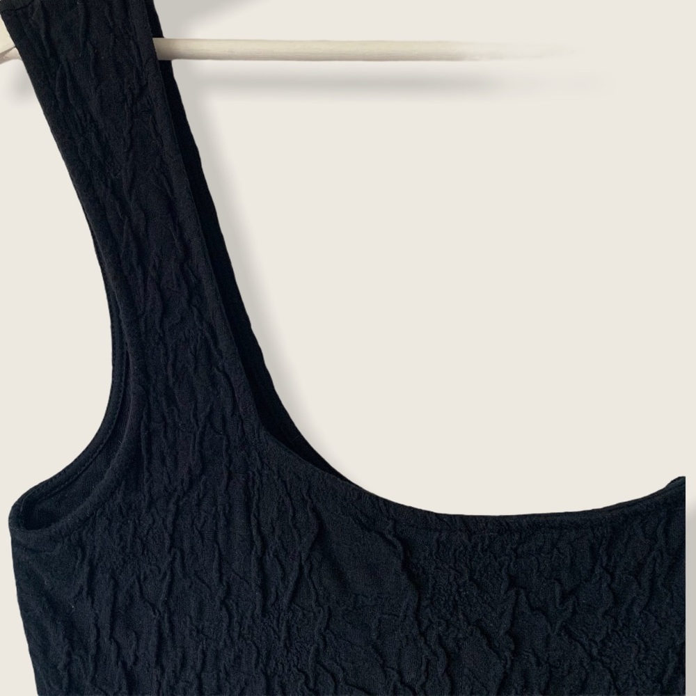 Free People - Textured Knit Bodycon Mini Dress - L - Picture 4 of 7